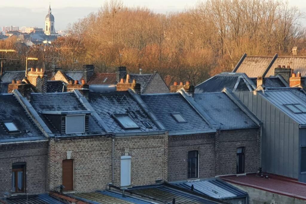 Maison Famille-Confort-Terrasse Jardin-Vue Cathedrale Amiens Kültér fotó